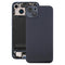 Coque arrière de batterie avec cadre central pour iPhone 14 Plus, version chinoise (noir)